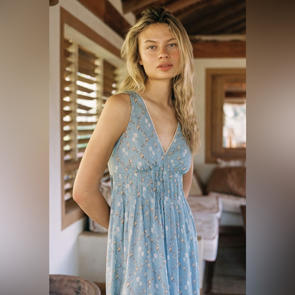Christy Dawn Allegra Dress in Pansy Blues